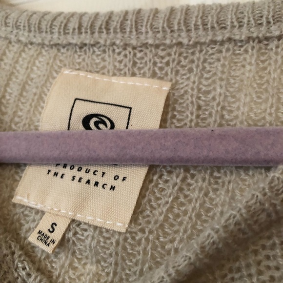 NWT Ripcurl Grey Sweater - Size Small (Rip Curl) - Picture 4 of 4
